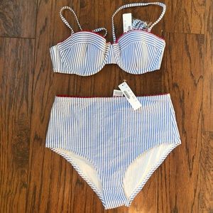 J Crew high-waisted bikini NWT S / 32C